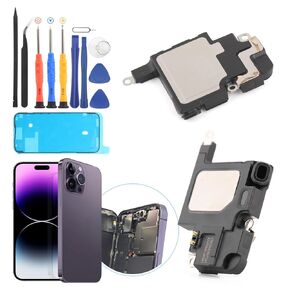 YWLRONG Earpiece Speaker for iPhone 14 Pro Max Ear Speaker Replacement for iPhone 14 Pro Max Speaker Replacement Earphone Speaker Sound Receiver Assembly Parts with Tools