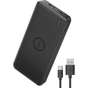 ROMOSS Portable Charger, Slim 22.5W Fast Charging Power Bank, 10,000mAh Battery Pack with USB C in&Out for iPhone 16 15 14 13 12 Samsung S25 S24 S23 Google LG iPad