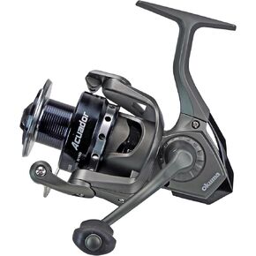 Okuma Acuador 4BB Steel Drive Lightweight Freshwater Spinning Reel, ACU-5000A, Black