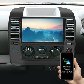 9 Inch Car Stereo Android 13 Car Auto Radio,2GB + 32GB Car-Play Android Auto with Backup Camera Micro GPS FM Navi RDS Head Unit fit for Nissan for Navara 2006 2007 2008 2009 2010 2011 2012