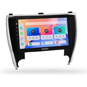 Dasaita Android 13 Radio for 2015 2016 2017 Toyota Camry Upgrade, Wireless CarPlay, Android Auto, Qualcomm 665, 10.2" HD Touchscreen, Optical Amplifier Output, 6GB RAM 64GB ROM, 4G, WiFi