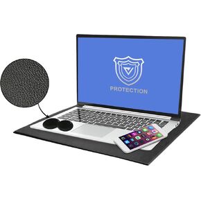 Laptop Pad Protection, Heat Shielding Laptop Pad EMI Blocker Lap Desk, Protector Portable Heat Blocker for Laptop, Tablets and Phones (12"-7.8")