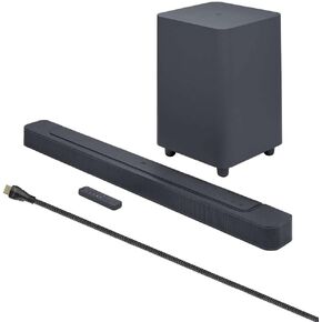 JBL BAR 500 PRO 5.1 Soundbar Bundle with 10 in. Wireless Subwoofer and 2m 8K Ultra High Speed HDMI Cable