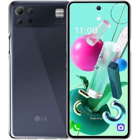LG K92 5G (128GB, 6GB) 6.7" FHD+, Snapdragon 690, 64MP Quad Camera, US 5G / Global 4G LTE AT&T Unlocked (Cricket, Global/NOT for T-Mobile) LM-K920AM (64GB SD Bundle, Titan Gray) (Renewed)
