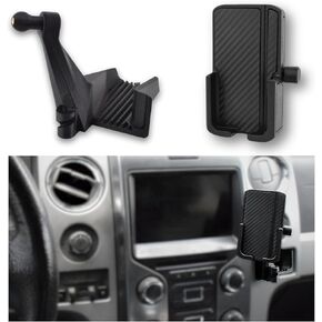 Phone Holder for Ford F-150 2009-2014, Lincoln Mark LT 2010-1014 - Custom Fit in Dash Pocket Phone Mount