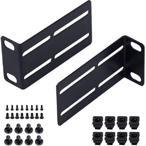 Aiwaiufu Adjustable Rack Mount Ear, for Network Switch Equipment Rack Cabinet