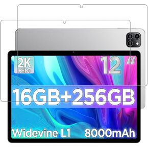 [2 Pack] Screen Protector for Callsky-Tab Ctab 12 Android Tablet 12 Inch Tempered Glass Film, Screen Protector for Callsky-Tab Ctab 12 Tablet 12 Inch Anti-Scratch & Sensitive & 9H Hardness
