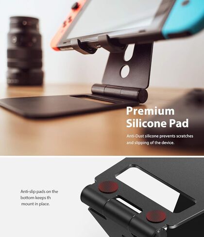 Ringke Super Folding Stand Designed for Nintendo Switch, Multi-Angle Foldable Portable Holder in Saudi Arabia