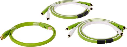 Oyaide Neo d+ Class B DJ Box Set - X2 RCA 1M & X1 USB (A-B) 1M in Saudi Arabia