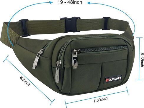 Fanny Pack for Men Women Fashionable Waist Bag for Hiking Running Traveling in Saudi Arabia