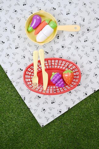 Kawaii Picnic Mat - Waterproof Foldable Outdoor Blanket, Large Picnic Blankets for Camping, Hiking, & Travel, Grass Lawn Park Accessories (Dis-ney Characters Picnic Mat 90x60 cm) in Saudi Arabia