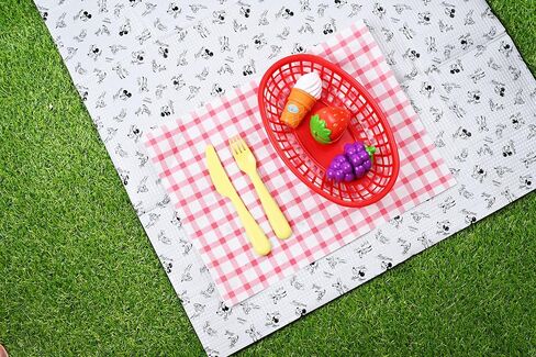 Kawaii Picnic Mat - Waterproof Foldable Outdoor Blanket, Large Picnic Blankets for Camping, Hiking, & Travel, Grass Lawn Park Accessories (Dis-ney Characters Picnic Mat 90x60 cm) in Saudi Arabia