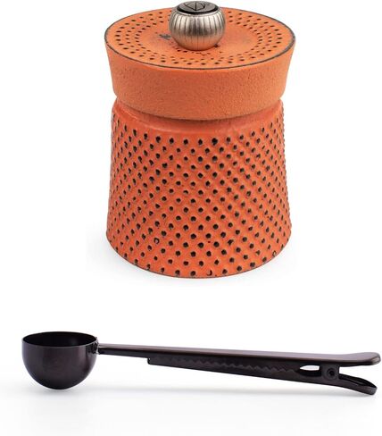 Peugeot BALI FONTE Cast Iron Pepper Mill, 8cm/3 In, With Stainless Steel Spice Scoop/Bag Clip (Black) in Saudi Arabia