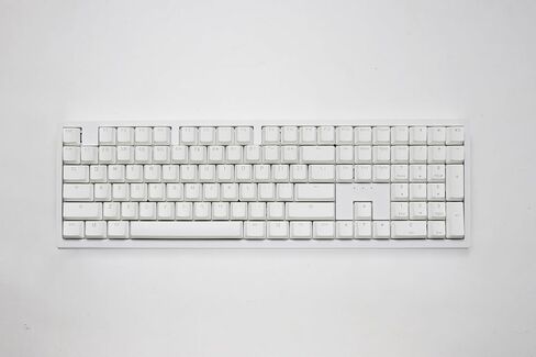 Ducky Zero 6108 Pure White Hotswap Bluetooth RGB Mechanical Keyboard - Cherry MX2A Brown in Saudi Arabia