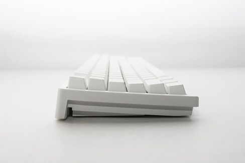 Ducky Zero 6108 Pure White Hotswap Bluetooth RGB Mechanical Keyboard - Cherry MX2A Brown in Saudi Arabia