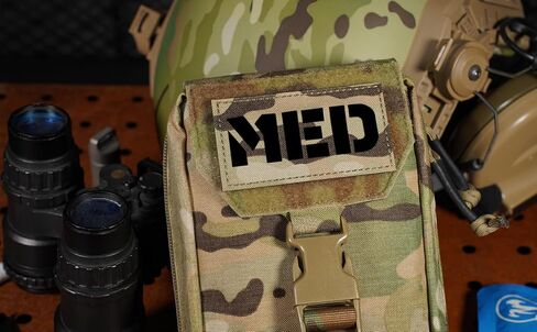 Petac Gear IR انعكاس الأشعة تحت الحمراء MED الطبية التكتيكية السحابة التصحيح هوك السحابة دعم 3.5x2 (MC) in Kuwait