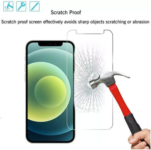 Case for Nothing CMF Phone 1 + Glass Screen Protector Tempered Film - Transparent Silicone Soft Flexible Bumper Shockproof TPU Protective Cover Shell for Nothing CMF Phone 1 (Clear) in Saudi Arabia
