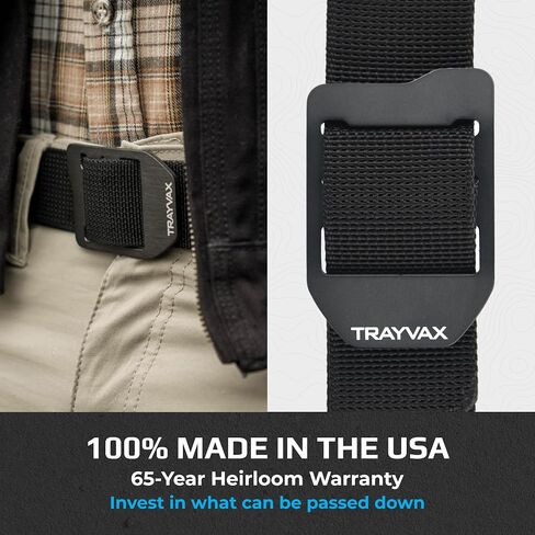 Trayvax Cinch Belt, Tactical Nylon Web Belt for Men and Women, Outdoor Hiking and Military Accessories in Saudi Arabia