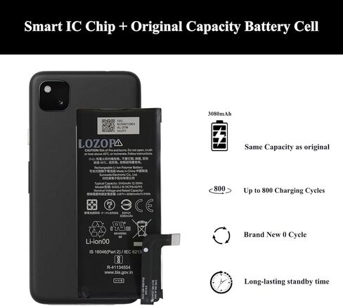 for Pixel 7 Battery Replacement Kit, Replacement Battery for Google Pixel 7 Model GVU6C, GQML3, GO3Z5 with Repair Tools Kit and User Manual in Kuwait