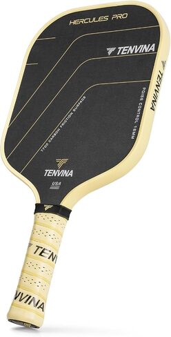 Pickleball Paddles, Multi-Layer Textured Carbon Fiber Pickleball Paddle, Pickle Ball Paddle with Comfort Artificial Leather Grip, Increased Power and Excellent Spin, USAPA Approved Pickleball Racket in Saudi Arabia