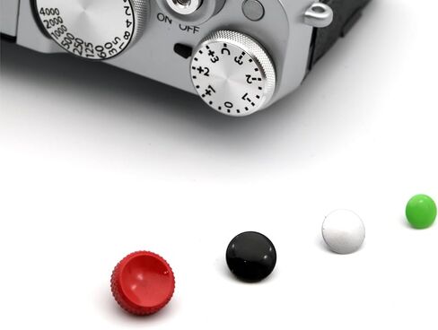 Metal Camera Shutter Button Upscale and Delicate Soft Shutter Release Button Accessories for X-M5 X-T5 X-T4 X-T3 X-T30 X-T30II X100VI X100V X-E4 X-E3 XA5 Camera Shutter Button (Classics) in Kuwait
