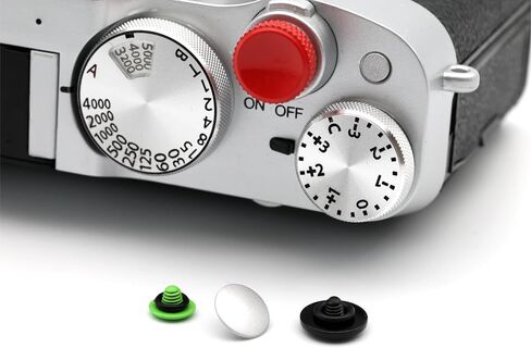 Metal Camera Shutter Button Upscale and Delicate Soft Shutter Release Button Accessories for X-M5 X-T5 X-T4 X-T3 X-T30 X-T30II X100VI X100V X-E4 X-E3 XA5 Camera Shutter Button (Classics) in Kuwait