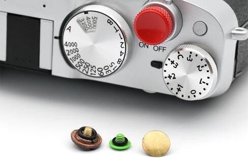 Metal Camera Shutter Button Upscale and Delicate Soft Shutter Release Button Accessories for X-M5 X-T5 X-T4 X-T3 X-T30 X-T30II X100VI X100V X-E4 X-E3 XA5 Camera Shutter Button (Classics) in Kuwait