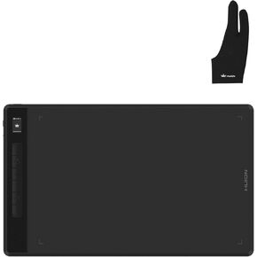 HUION Inspiroy Giano G930L Wireless Graphics Drawing Tablet Bundle with Artist Glove