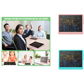 TEKFUN 15inch LCD Writing Tablet Teen Boy Girl Gifts Ideas, Gifts for All Age Groups, Drawing Board Educational Toys for 6 4 5 3 Year Old Kids, Home and Office Erase Message Memo Board