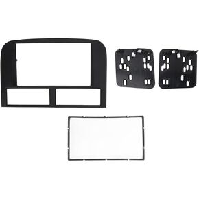 Aramox Dash Mounting Fascia Kit, Compatible with Grand Cherokee 1999-2004, 2 Din Stereo Radio Bezel Replacement, Dash Installation Facia Kit for Cars, ABS Plsatic