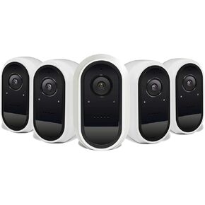 Swann Wire-Free 1080p Security Camera 5 Pack - SWIFI-CAMWPK5 (Renewed)