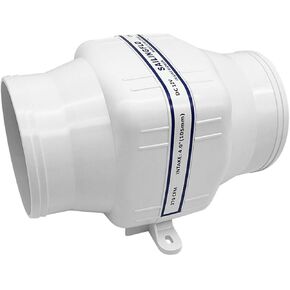 SAILINGFLO 4" in-line Marine Bilge Air Blower 12V 270CFM Centrifugal Bilge Fan