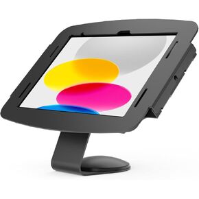 compulocks ipad 10th -11th (A16) Gen Space العلبة مع حامل العداد الأساسي أو جدار الجدار - أسود | تأمين كشك iPad ، حامل اللوحات ، عرض نقاط البيع بالتجزئة ، عرض البيع بالتجزئة