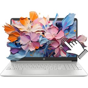 HP 15.6" Touchscreen Laptop 15 INCH HD Student Laptops, 12th Gen Intel i3 Processor (>i5-1035G1), 16GB RAM,1TB NVMe SSD, HDMI, WiFi, Type-C, Fast Charge, Windows 11, w/BWE Accessories