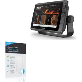 BoxWave Screen Protector Compatible with Garmin echoMAP Ultra 106sv - ClearTouch Crystal ToughShield 9H (2-Pack), Clear 9H Tough Flexible Film Screen Protector