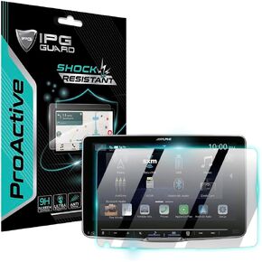 IPG ProActive Made for Alpine iLX-F905D / iLX-F509 Halo9 9 Inch Multimedia Receiver Display 9H Hardness Screen Protector Nano Ceramic Film High Clarity for Alpi-F905D