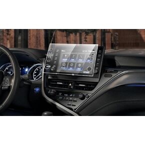HD Clear Tempered Glass Screen Protector for 2022-2024 Toyota Camry 9" Touchscreen – Anti-Scratch, Anti-Fingerprint, XLE/XSE/TRD Hybrid Compatible