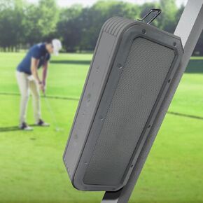 Golf Speaker, Magnetic Bluetooth Speaker for Glof Cart, Golf Cart Speakers Bluetooth- Deep Bass, TWS, 40W- Wireless Speaker, Ipx7 Portable Waterproof Bluetooth Speaker, Golf Cart Accessories