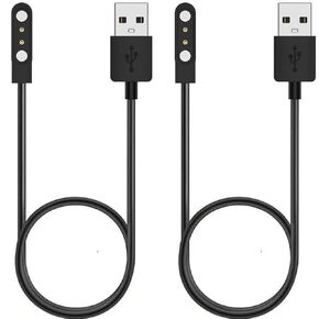 Kissmart Charger for FAFAFROG Dog bark Collar, Magnetic Charging Cable for Dog Shock Training Collars (2ft/60cm) (2)