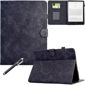 حالة GSFY لـ Kindle Paperwhite (الجيل الثاني عشر ، 2024) ، PU Leather Magnetic Wallet Case Sleep/Wake for 7 inting Kindle Paperwhite/Kindle Colorsoft Edition 2024 ،
