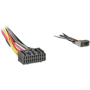 Metra Reverse Wiring Harness 71-6502-1 for Select 2002-up Chrysler Vehicles & 70-6502 Radio Wiring Harness for Chrysler 02-Up Power 4 Speaker