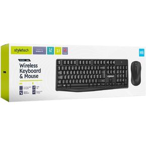 MK200 Wireless Keyboard and Mouse Bundle - PC Compatible, Black
