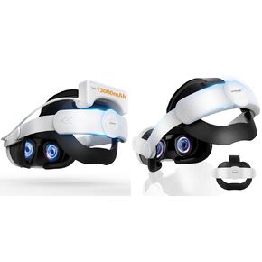 Head Strap + Head Strap Battery Pack 13000mAh, Compatible with Meta Quest 3/3S