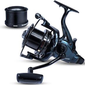 Sougayilang Surf Fishing Reel Ultra Smooth Powerful Spinning Reels,10000/11000 /12000 Fishing Reel for for Saltwater Freshwater Surf Fishing