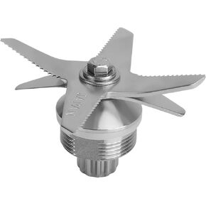 Blender Blade Replacement Stainless Steel Blender Replacement Parts for Crushed Ice, Mixing Cutting Blender Blade Compatible with VM 5200 Series Juicer Blender 64oz 48oz 32oz Containers