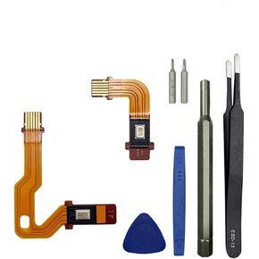 Microphone Flex Cable for Sony PlayStation 5 PS5 BDM-030 Handle Inner Mic Ribbon Cable Controller with Repair Tool Set