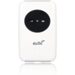 4G LTE USB Modem, with Micro SIM Card Slot, 300Mbps Unlocked Mobile Router SIM Slot, Pocket Mobile Hotspot Travel Portable Hotspot, Up to 10 Users