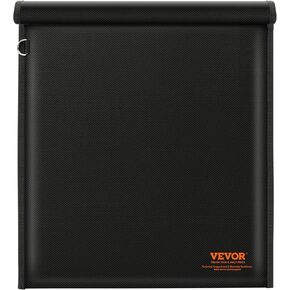 VEVOR Faraday Bag, Faraday Pouch Set for Laptop (16.9 x 15), Fireproof & Waterproof Faraday Signal Blocking Holder for Car Keys, Phones & Tablets, Anti-Theft Pouch & Anti-Hacking Case Blocker, Black