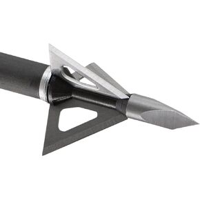 Wasp Archery DRONE DEEP 6, 100 grain, 100% steel fixed blade broadhead. Made to be compatible with Easton Deep 6 arrows.