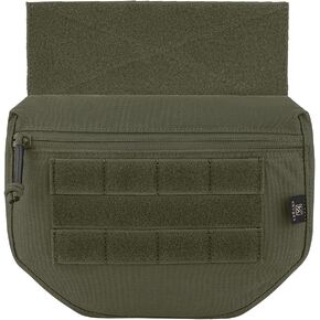 KRYDEX Tactical Dump Drop Pouch with Hook and Loop for JPC CPC AVS Vest Utility Tool Bag Airsoft Paintball